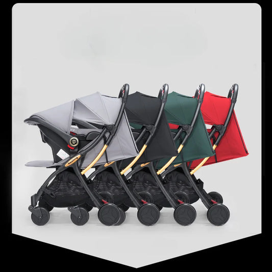 3 In 1 High View Four Wheels Stroller