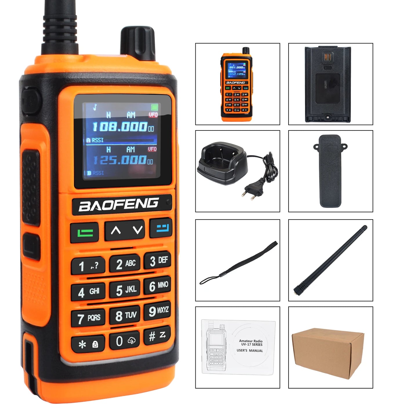 UV-17Pro GPS Walkie Talkie