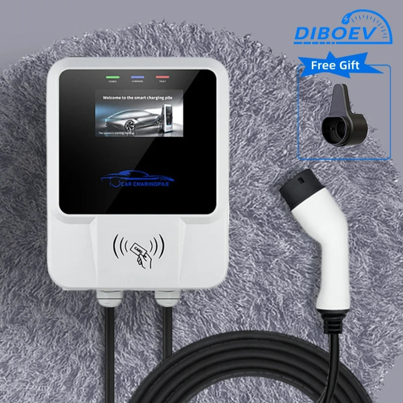 32A 7/11/22KW Electric Vehicle Car Charger