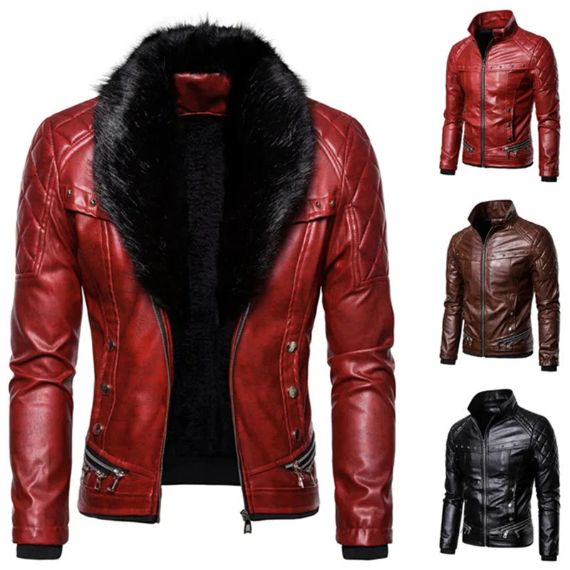 Men'sMotorcycle Jacket