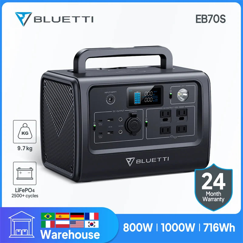 EB70 EB70S Portable Power Station