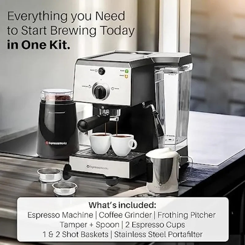 Cappuccino Maker with Milk Steamer