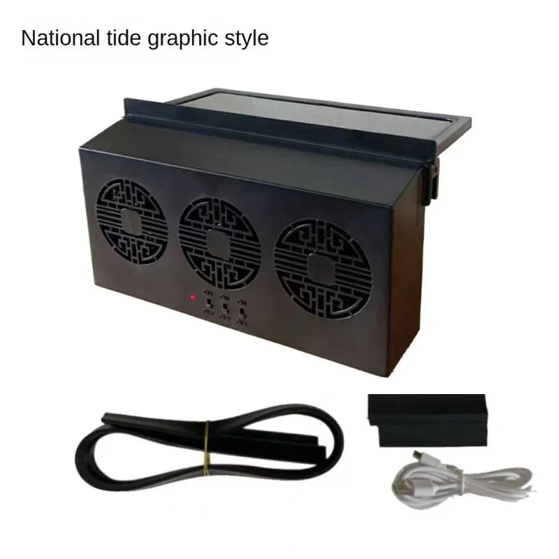Portable Solar Car Exhaust Fan