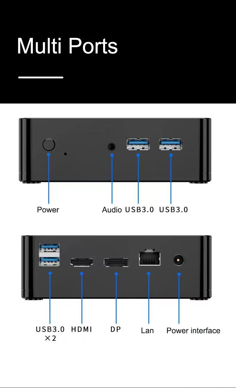 AMD Ryzen 5 3550H AMD Ryzen 7 3750H Mini PC