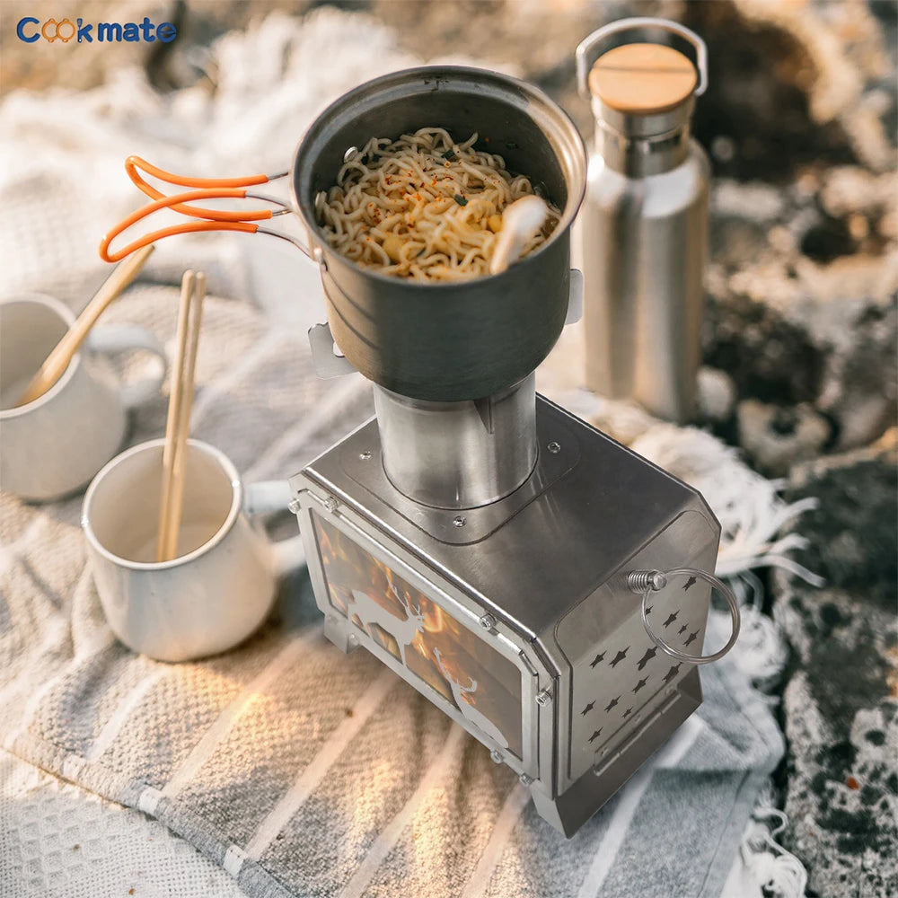 Portable Stainless Steel Bonfire Stove