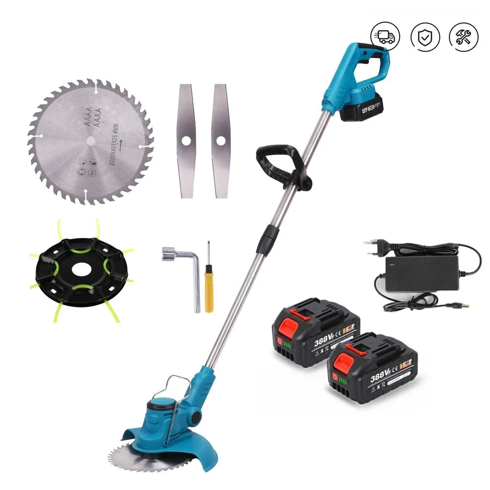 8 Inch Cordless Electric Lawn Mower Brushless