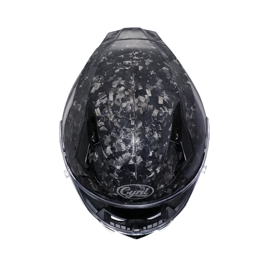 Carbon Fiber Full Face Racing Helmet