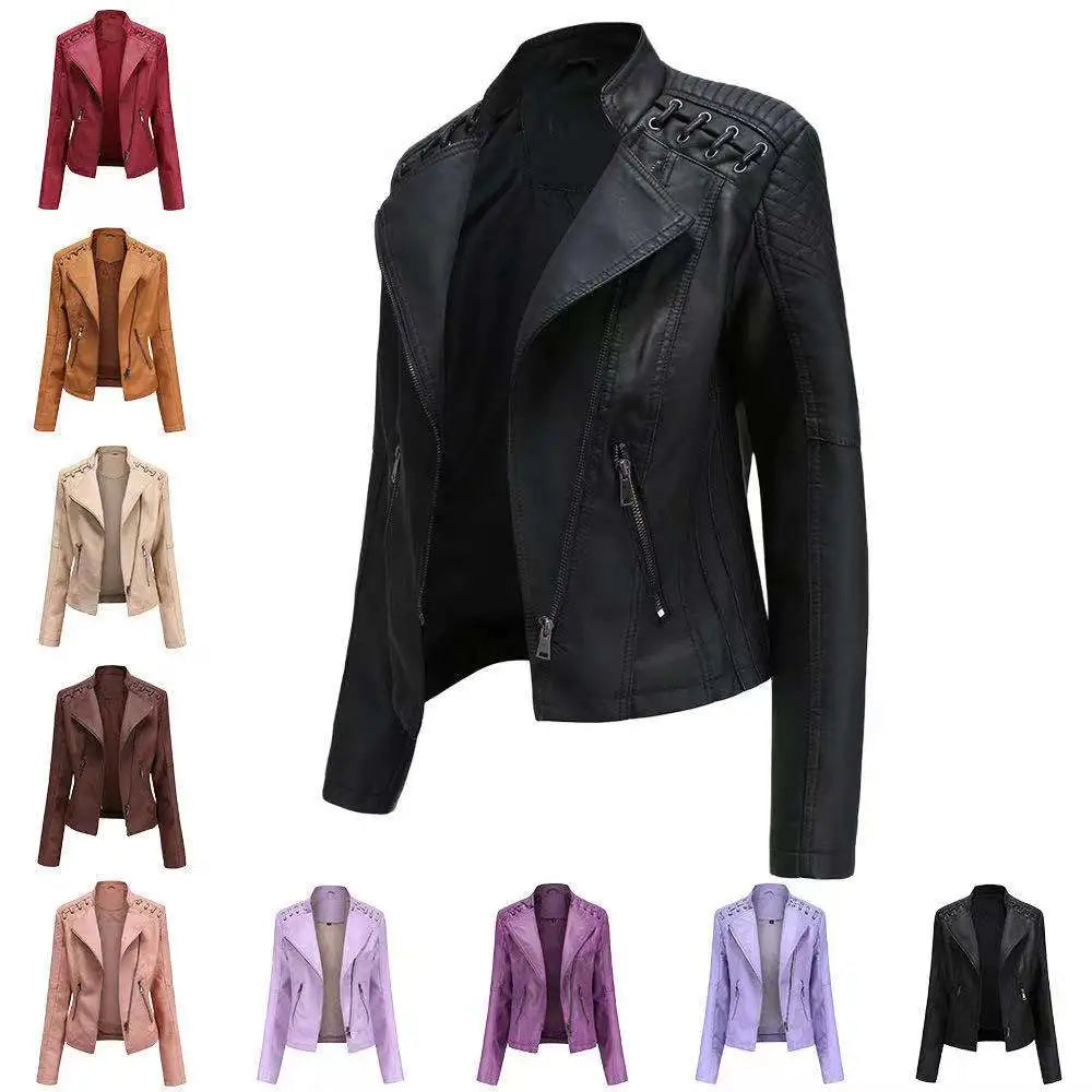 Women Faux Leather Jacket