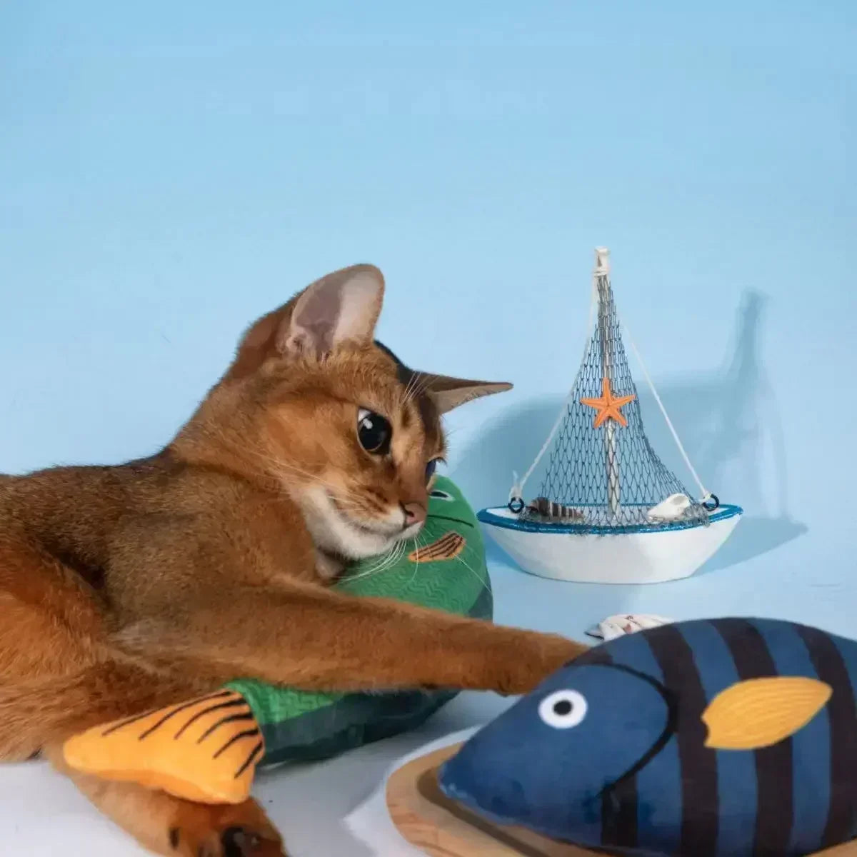 Simulation Fish Interactive Chew Toy for Cat