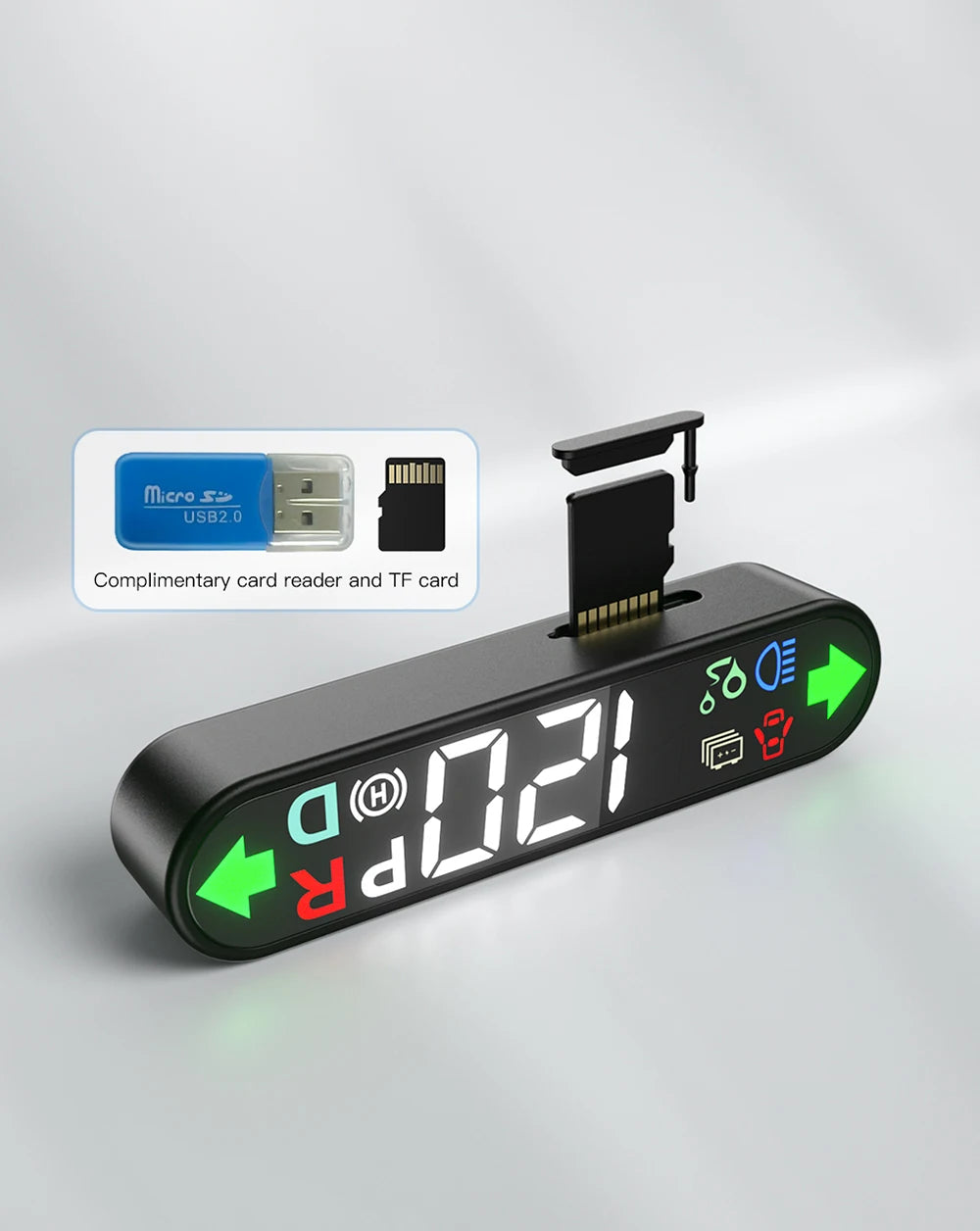 YZ HUD Head-up Display Tesla Speedometer