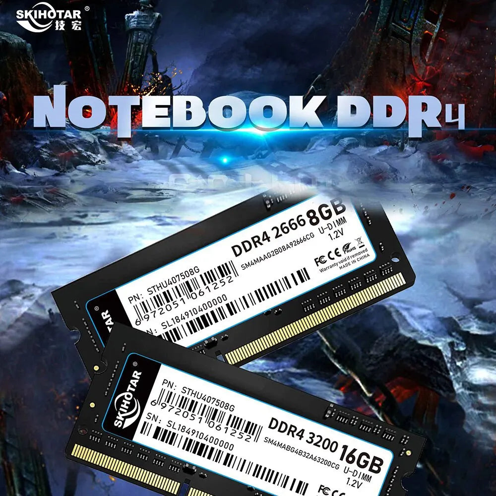 DDR3 DDR4 Notebook Ram