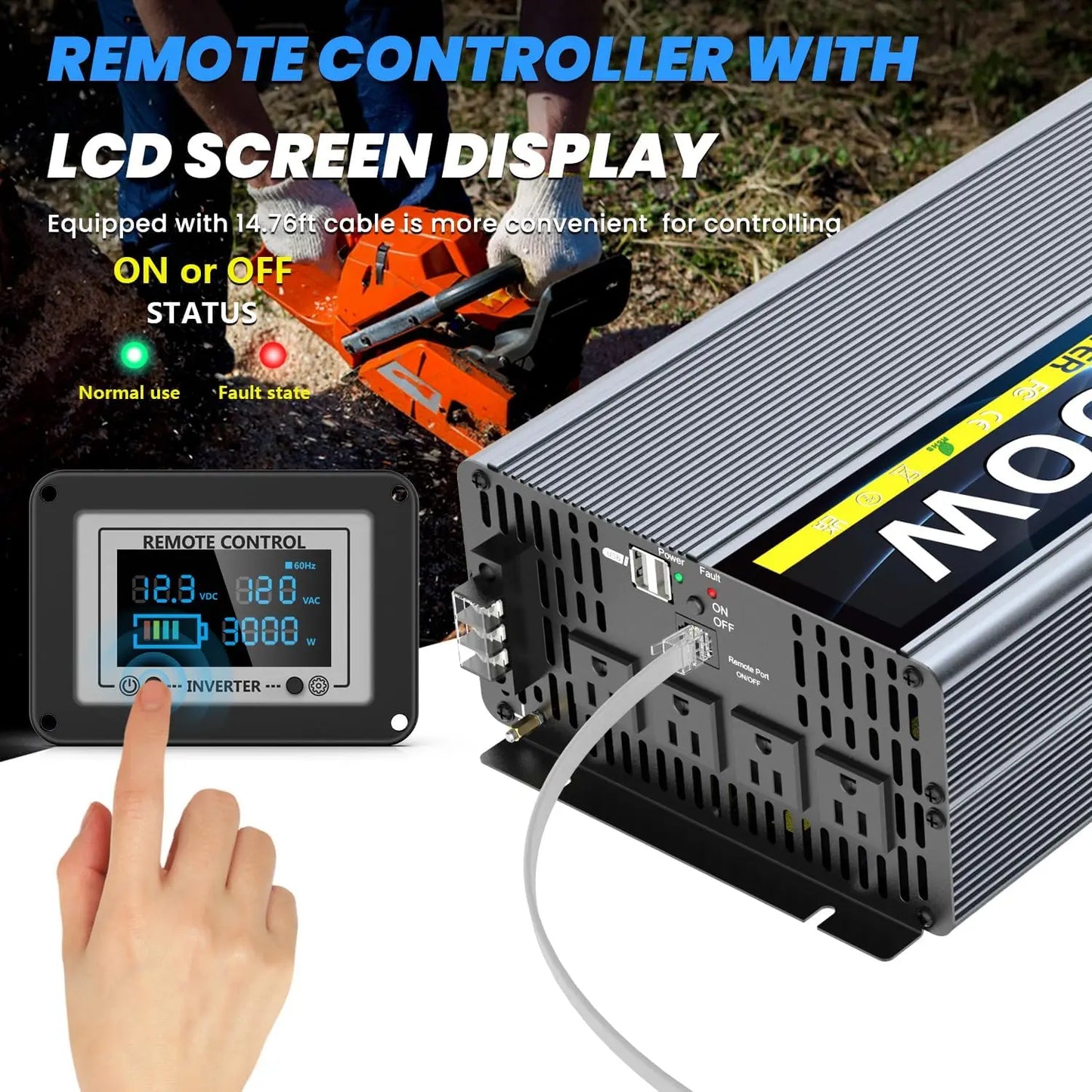 12V Pure Sine Wave Inverter