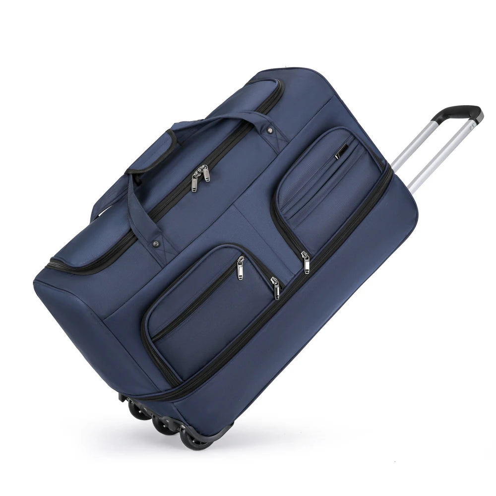 Waterproof 18 Inches Oxford Cloth Trolley Travel Bag