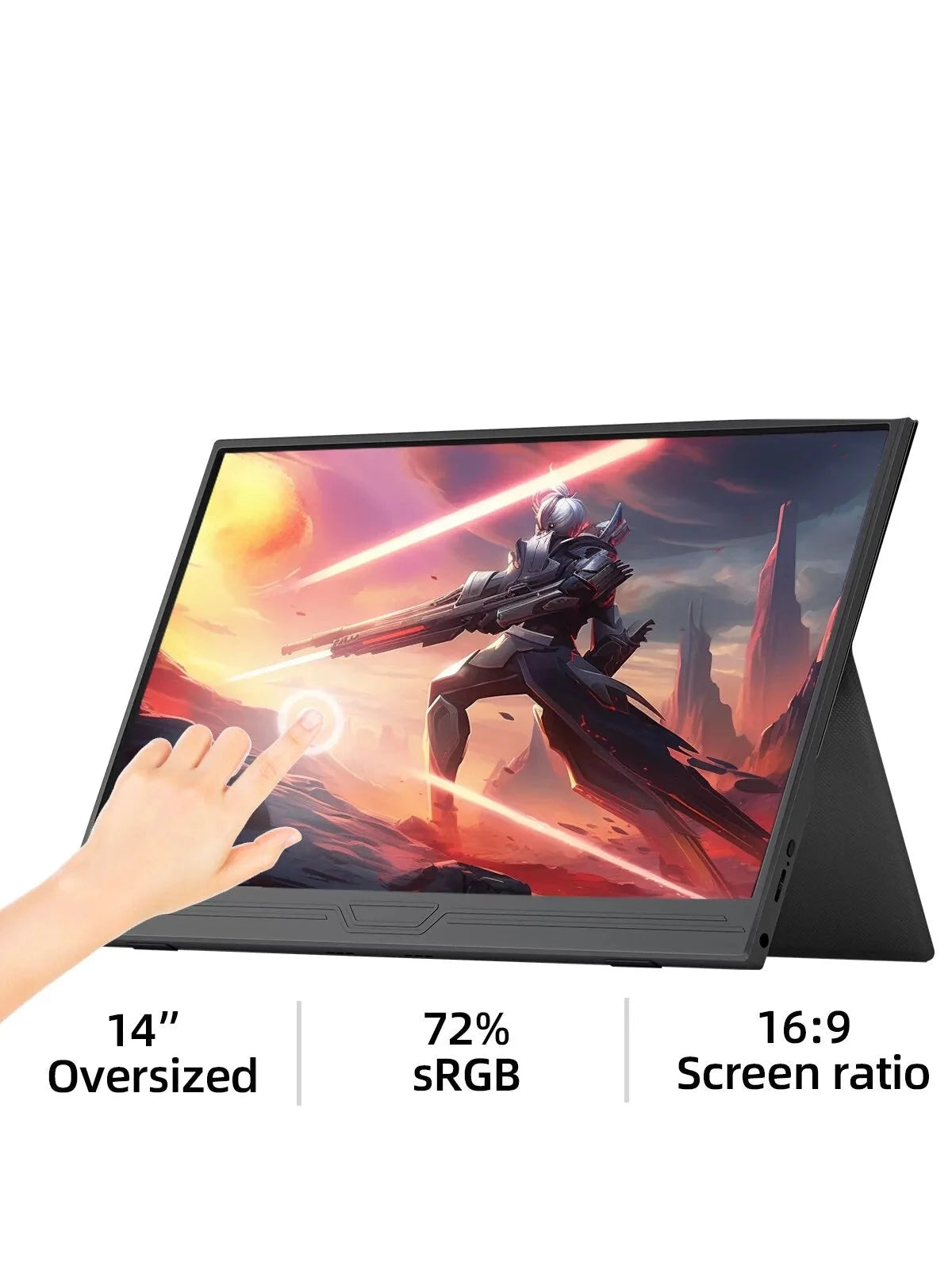 14-Inch Portable Touchscreen Monitor