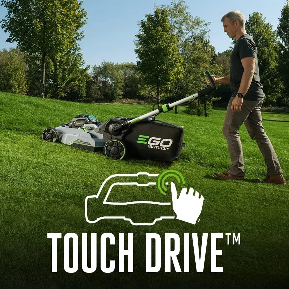 21" Self-Propelled Lawn Mower Bundle