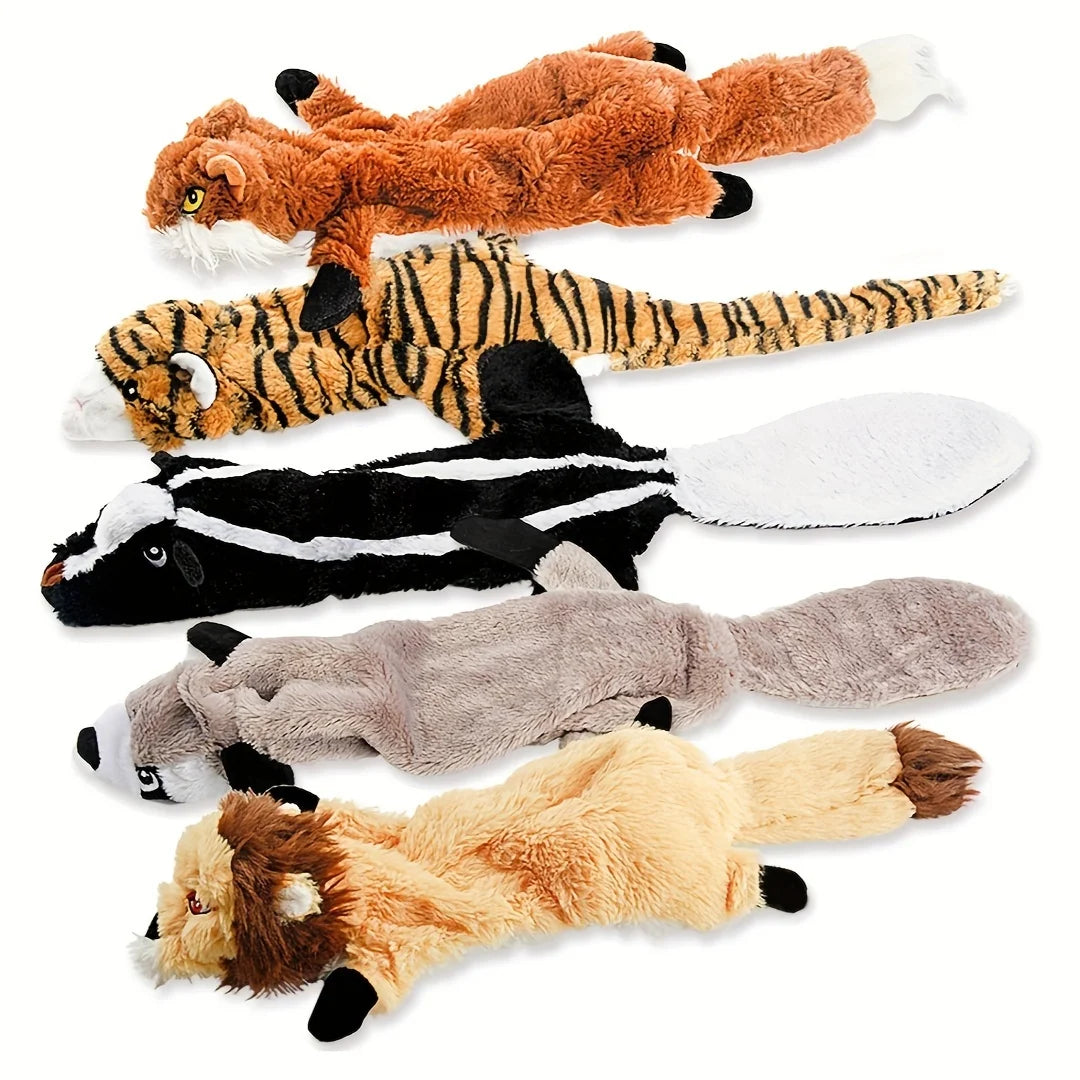Squeaky Plush Cat Toy