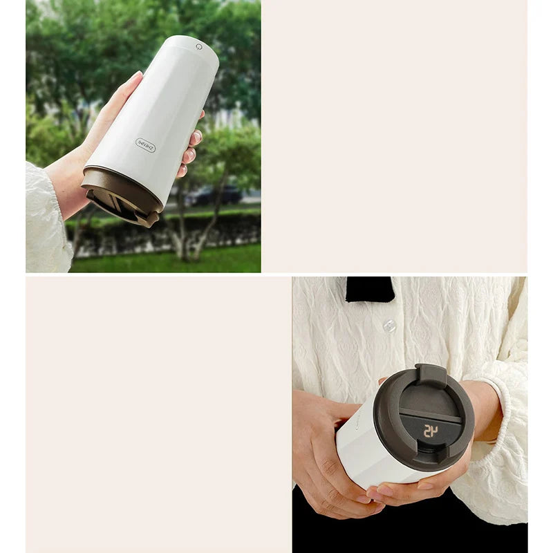 USB Car Plug Electric Heating Bottle