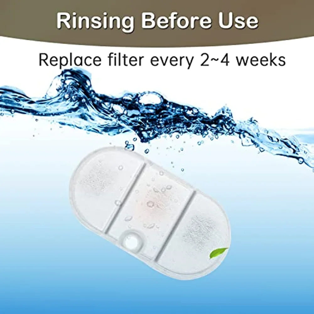 Cat Water Fountain Filters for 2.1L Pet Water Fountain