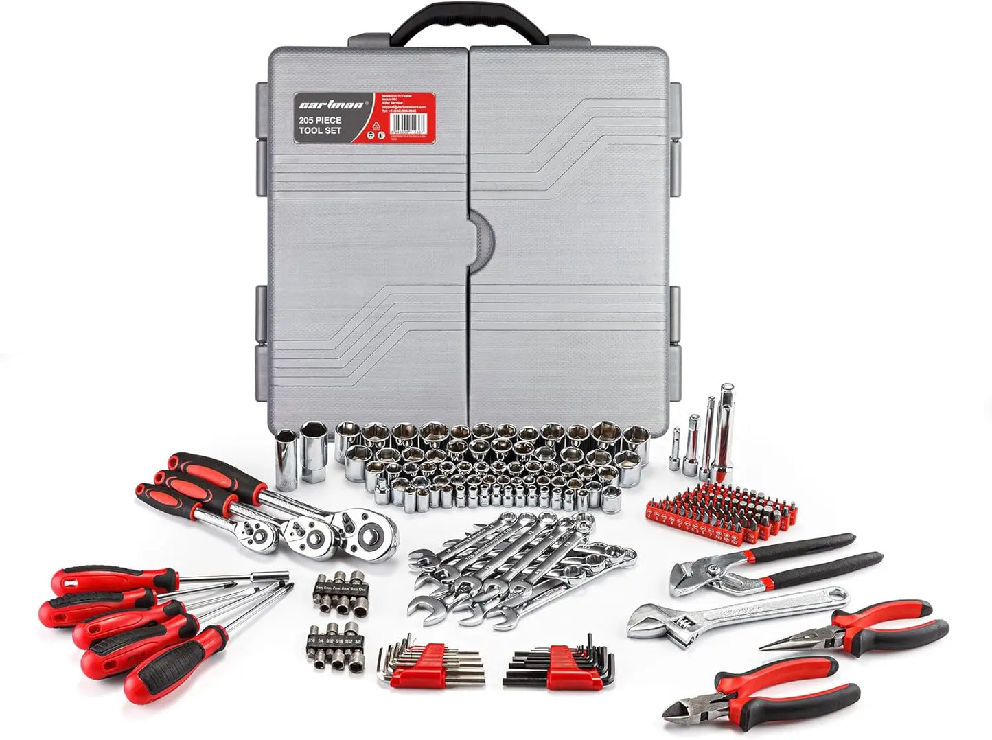 205 Piece Sockets Tool Set