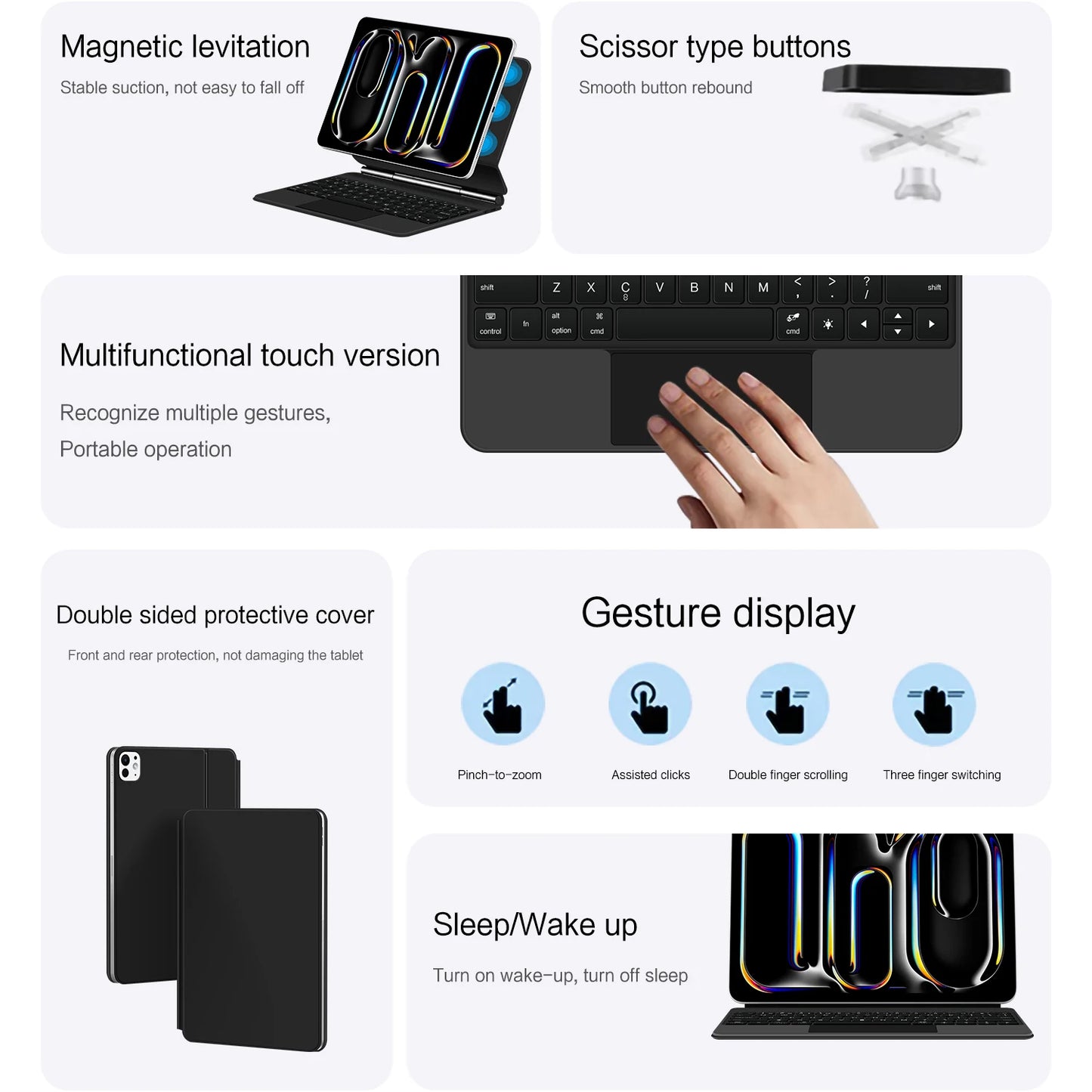 Magic Keyboard Folio for New iPad Pro