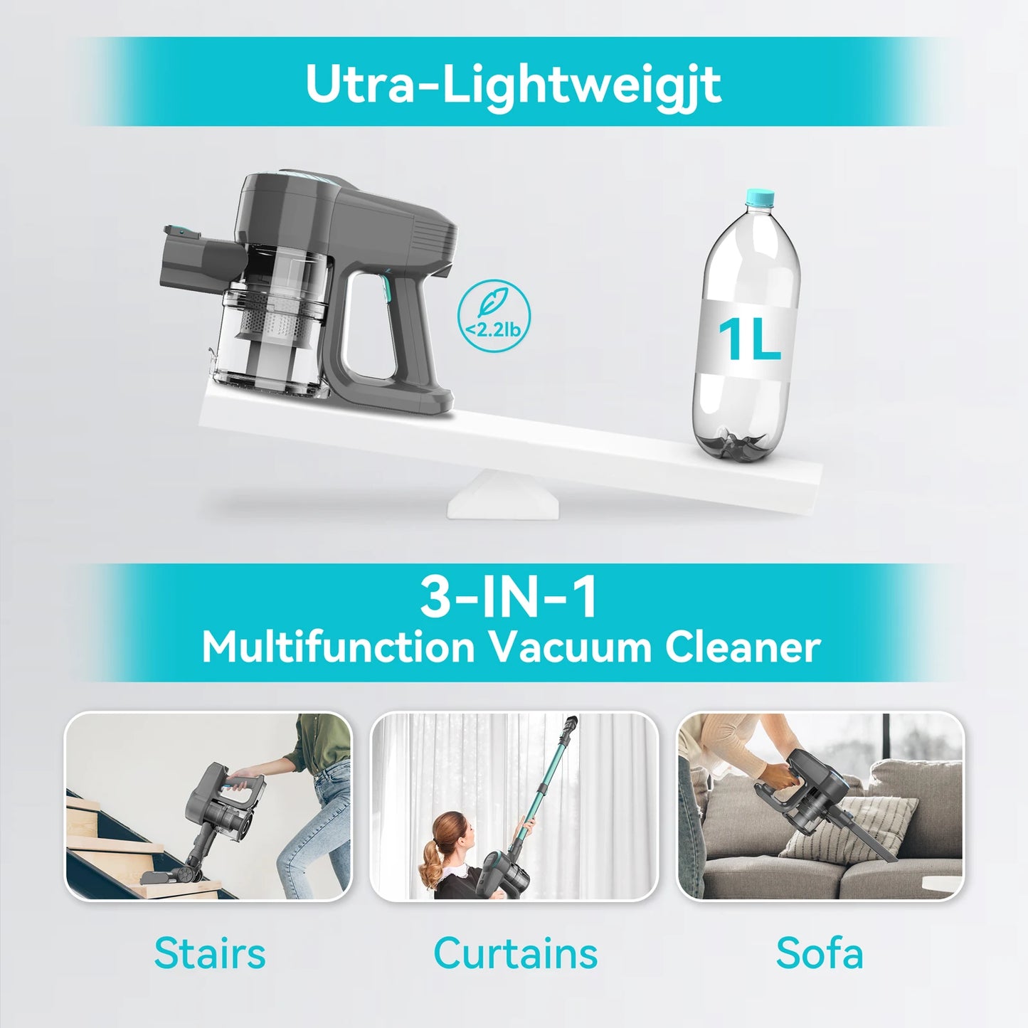 N370 Cordless vacuum cleaner