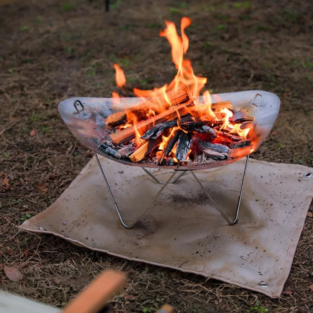 Camping Portable Burning Fire Rack