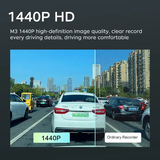 M3 1440P WiFi Recorder Dashcam