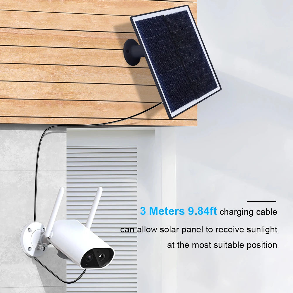 20W 5V Solar Panel for Security Camera