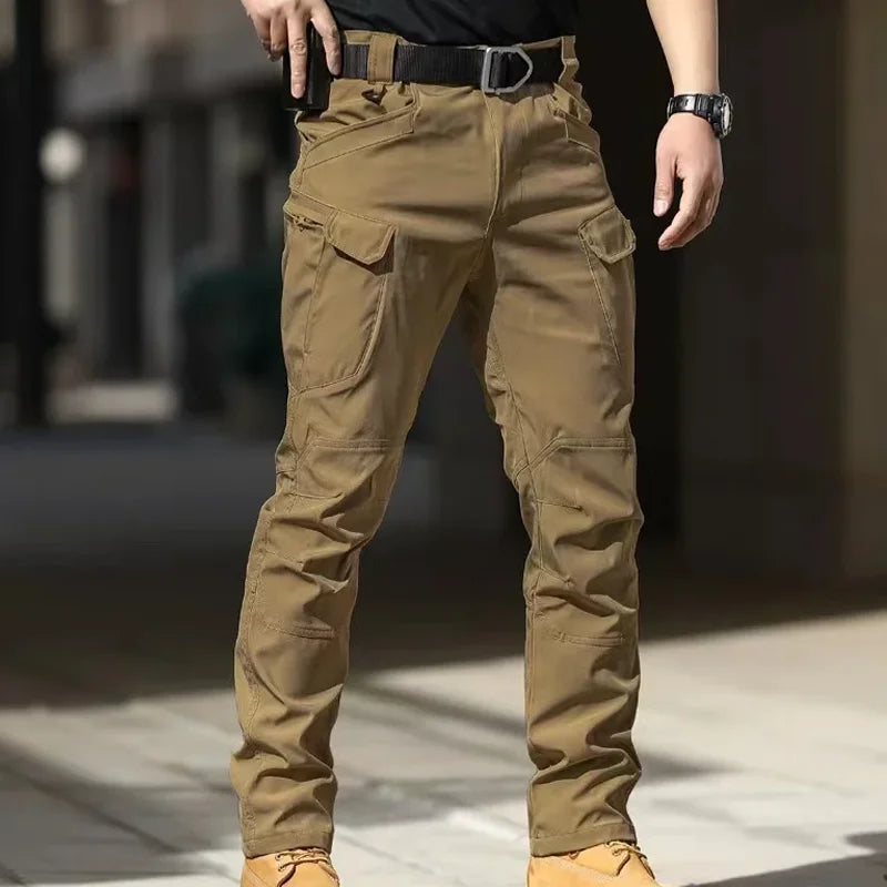 Men's Tactical Combat Elastic Trousers