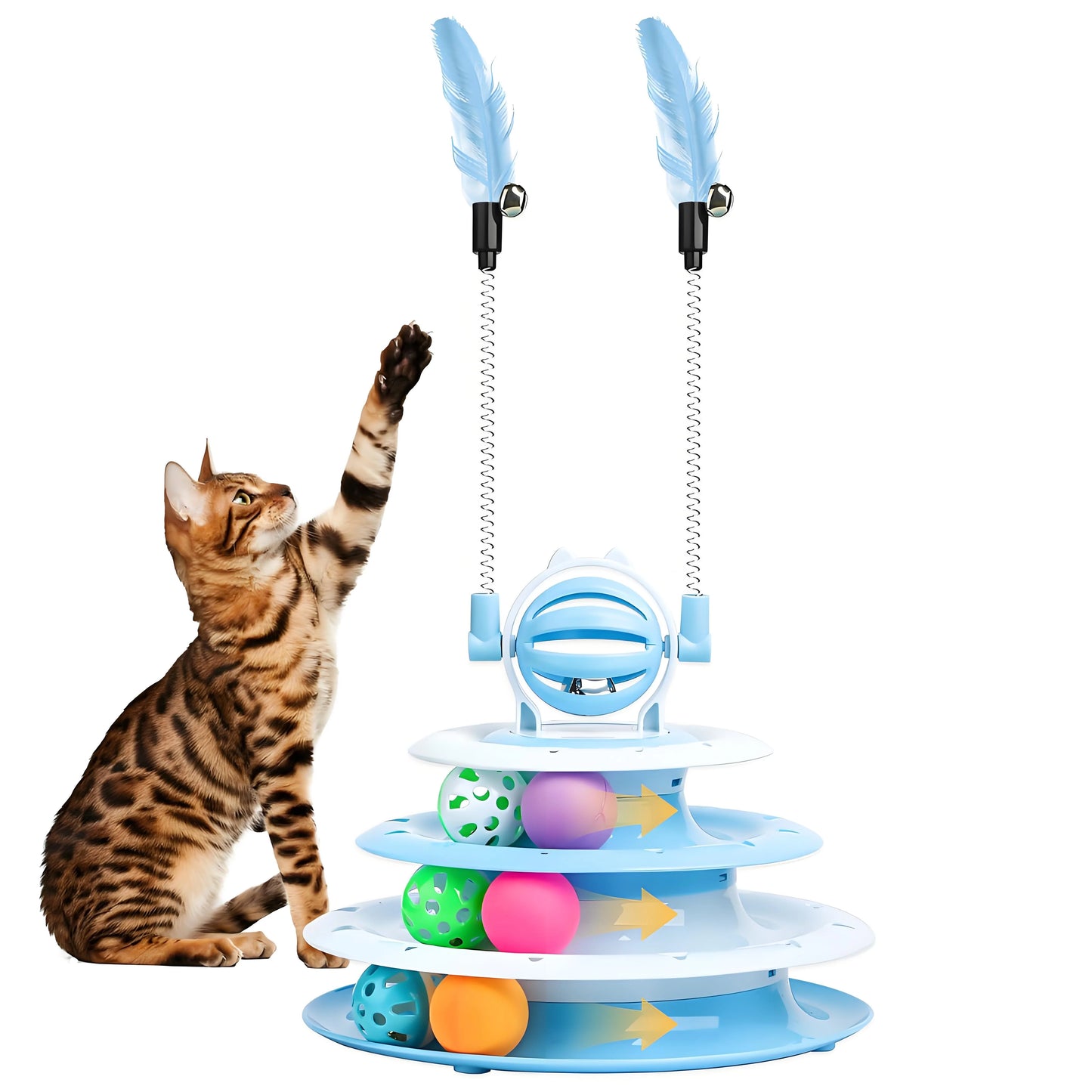 Interactive Puzzle Ball Cat Toy