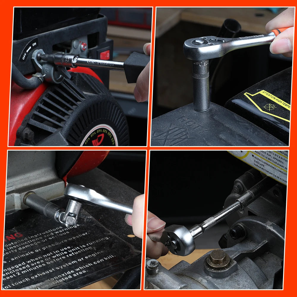 Car Repair Sockets Tool Set