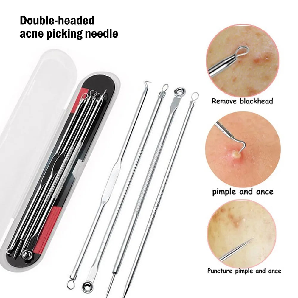 4pcs Blackhead Acne Remover Set