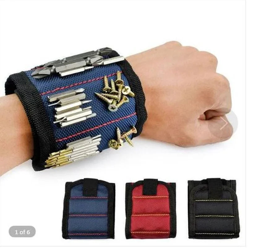 Screws Nail Bracelet Magnetic Tool Bag