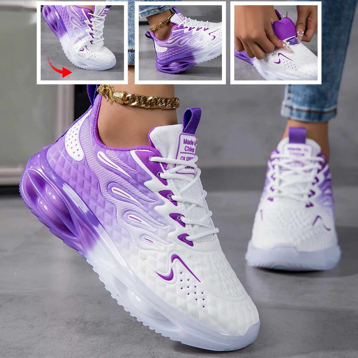 breathable comfortable Running shoes