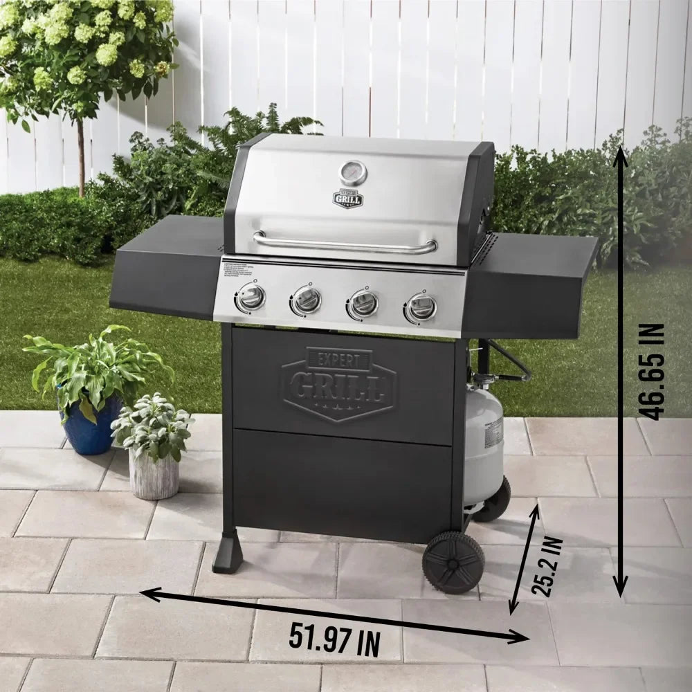 New Expert Grill 4 Burner Propane Gas Grill