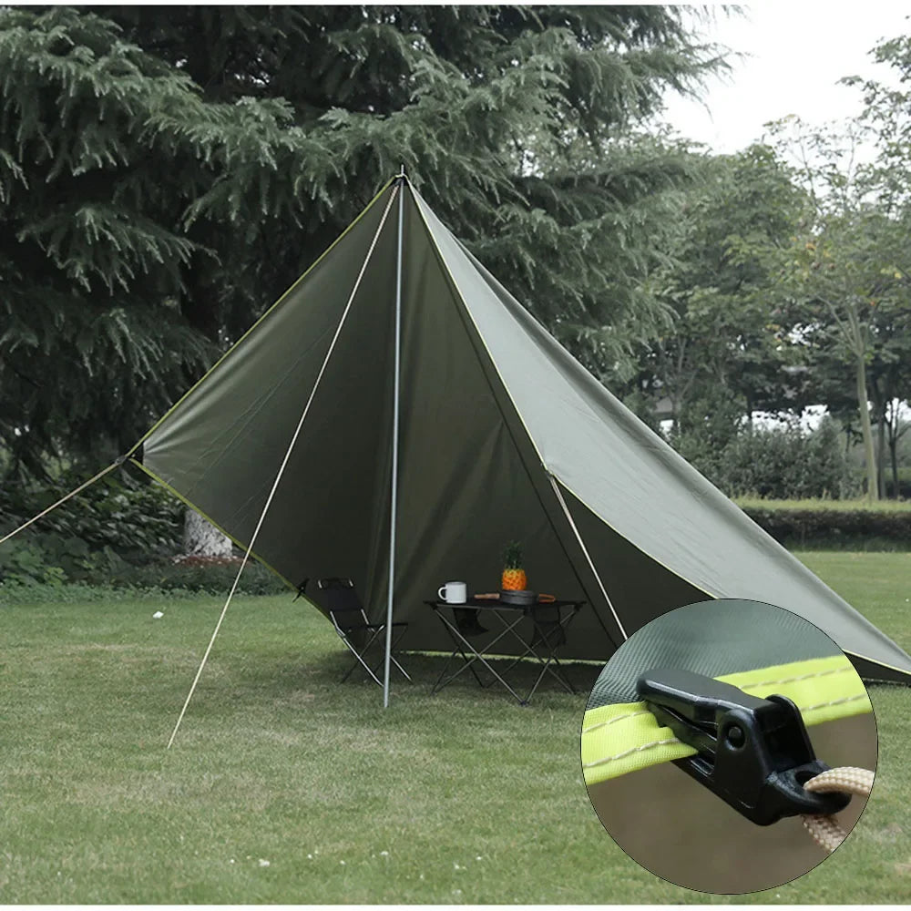 20Pcs Awning Clamp Hiking Tarp Clips