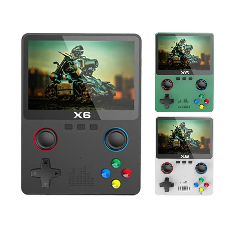 X6 3.5Inch IPS Screen Handheld Game Console