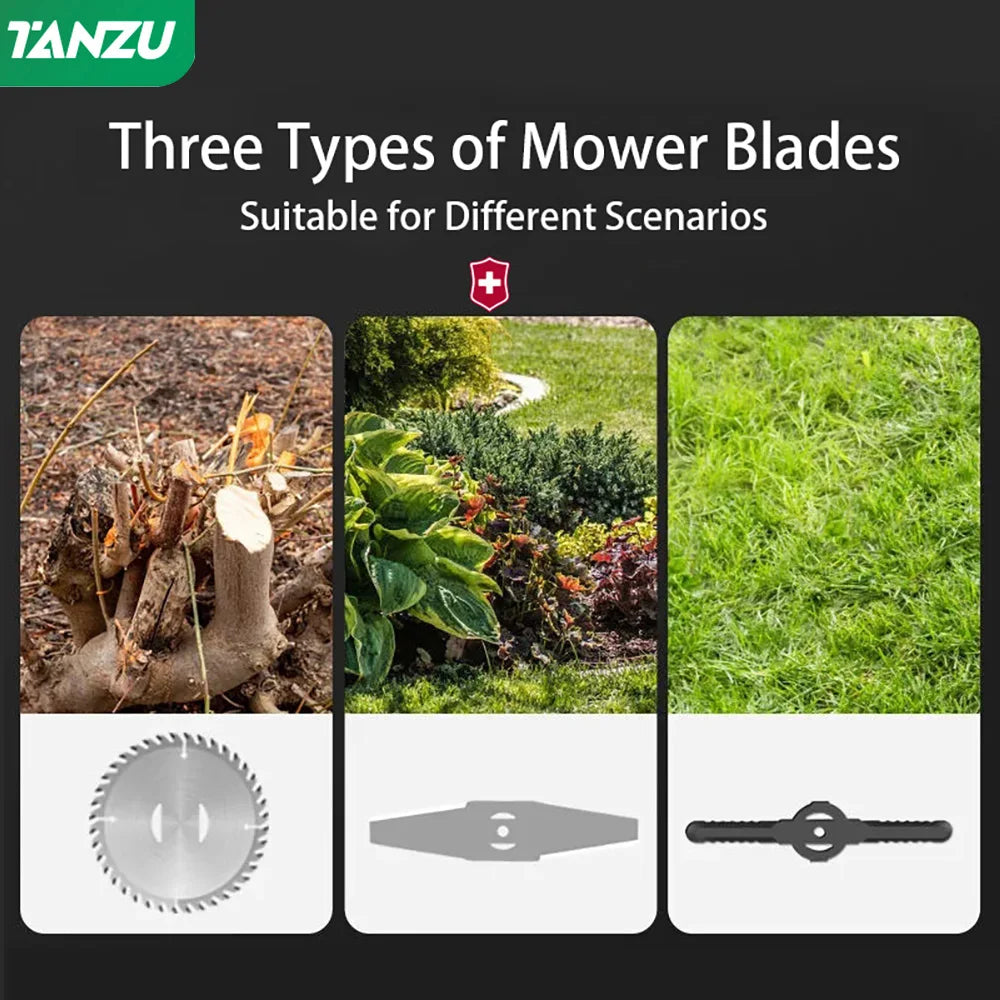 Electric Lawn Mower 1880W Grass Cutter