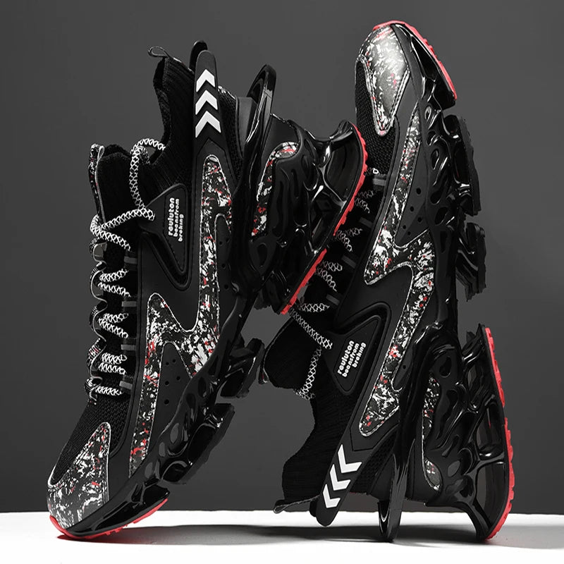 Luxury Trainer Race Breathable Sneakers