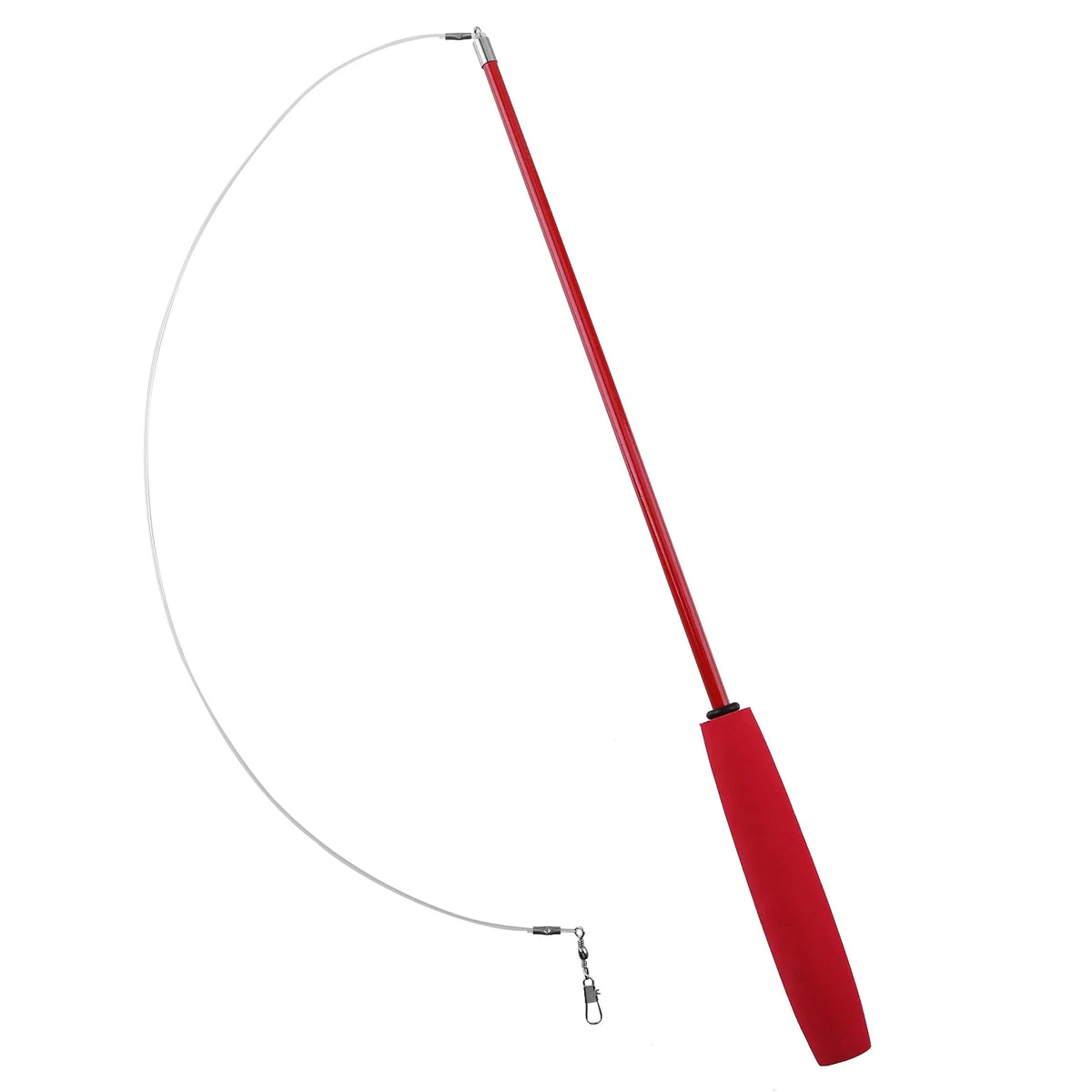 Cat Teaser Wands Three-section Telescopic Fishing Pole Toys