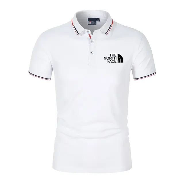 Men's Lapel Anti-pillin Polo Shirt