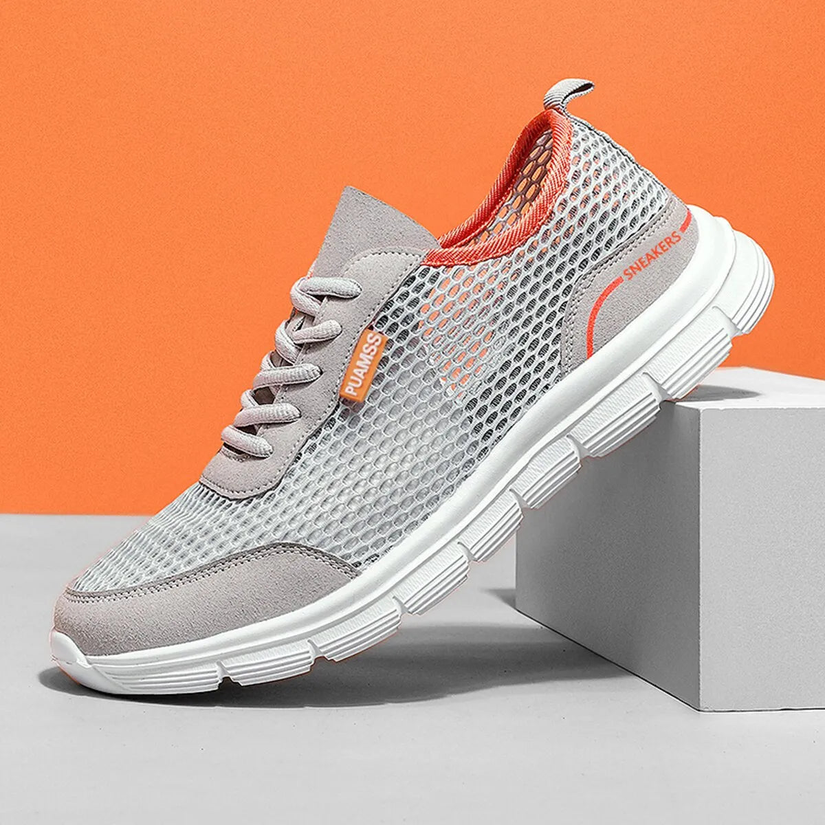 Men Summer Mesh Running Shoes Sneakers