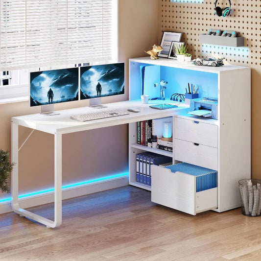55 Inch Large Computer Desk