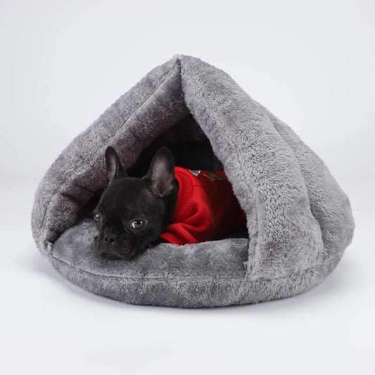 Dog Warm Plush Bed
