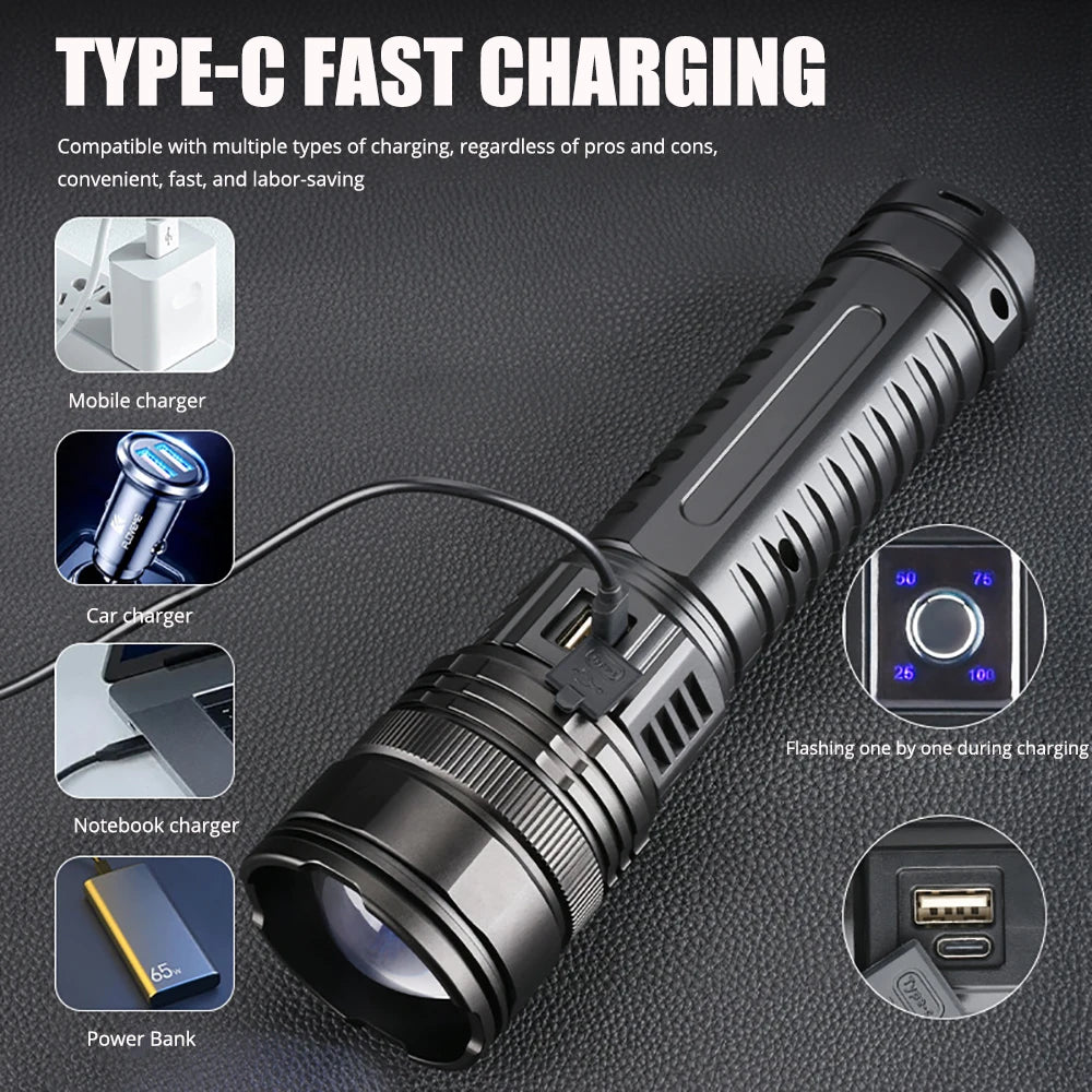 990000000LM High Power Flashlights
