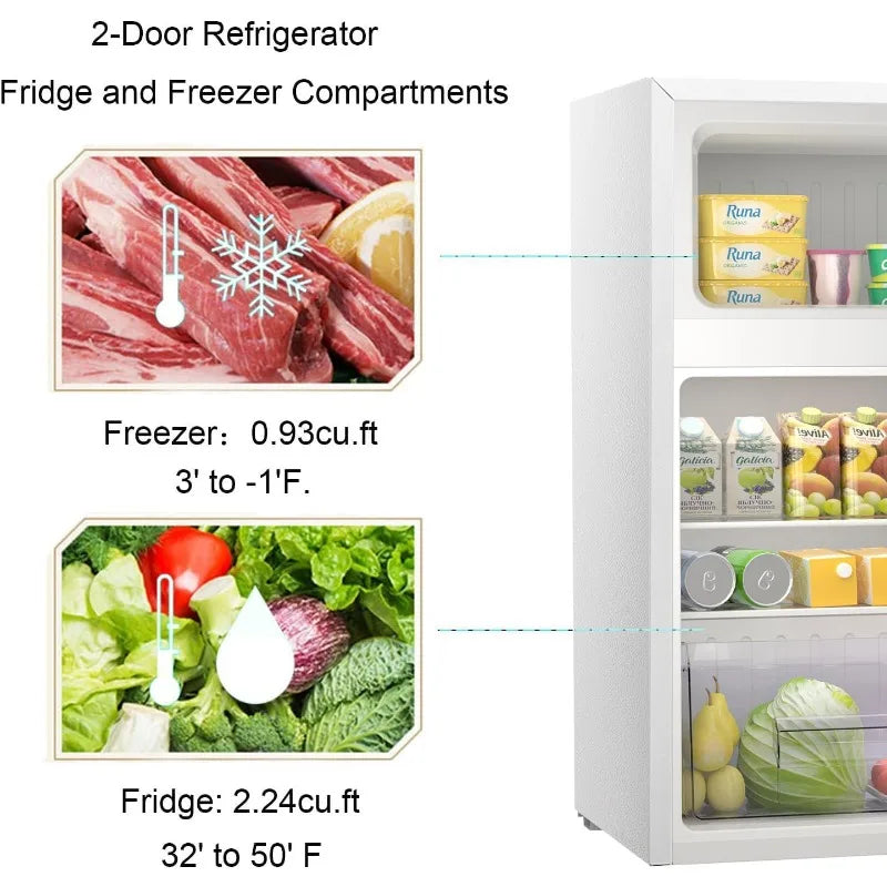 Antarctic Star Mini Fridge with Freezer