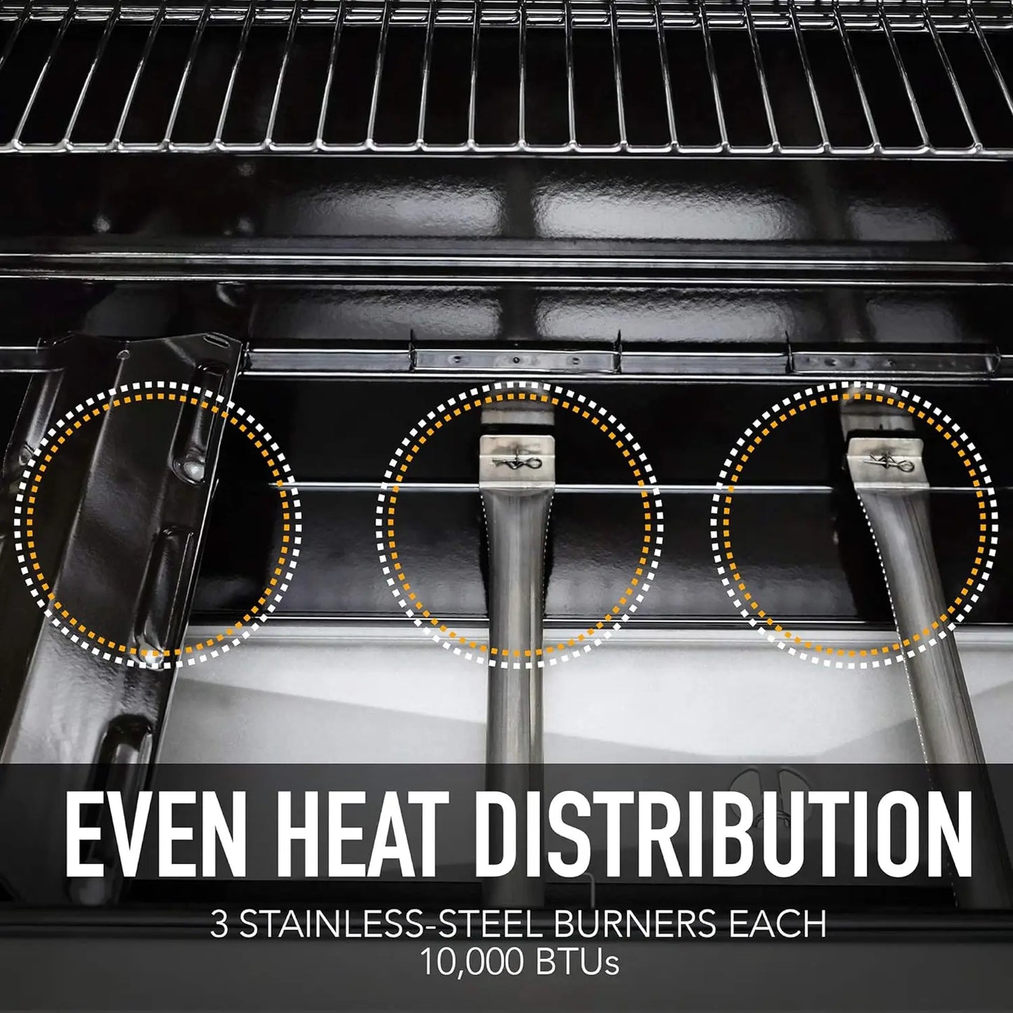 3-Burner Outdoor BBQ Grill