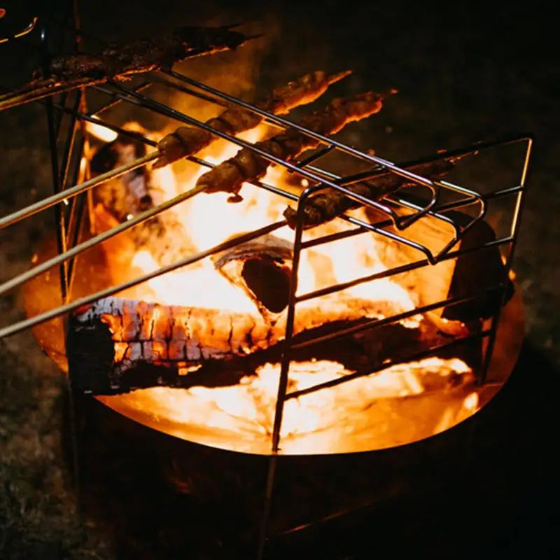 Portable Outdoor Fire Pit Campfire Grill
