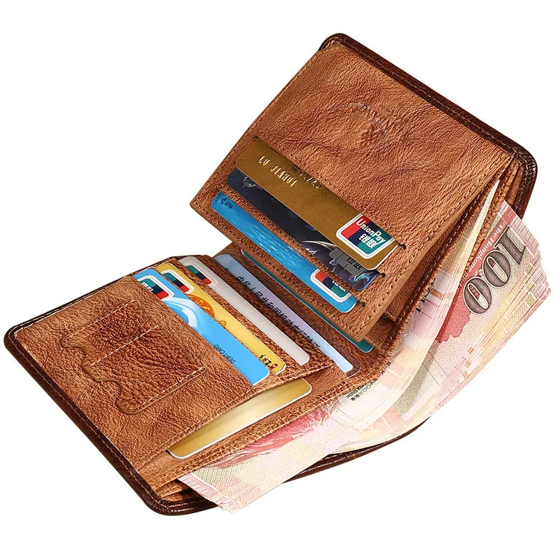 Genuine Leather Men Wallet