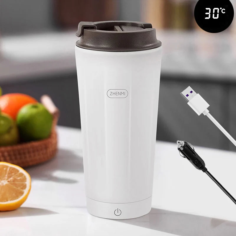 USB Car Plug Electric Heating Bottle